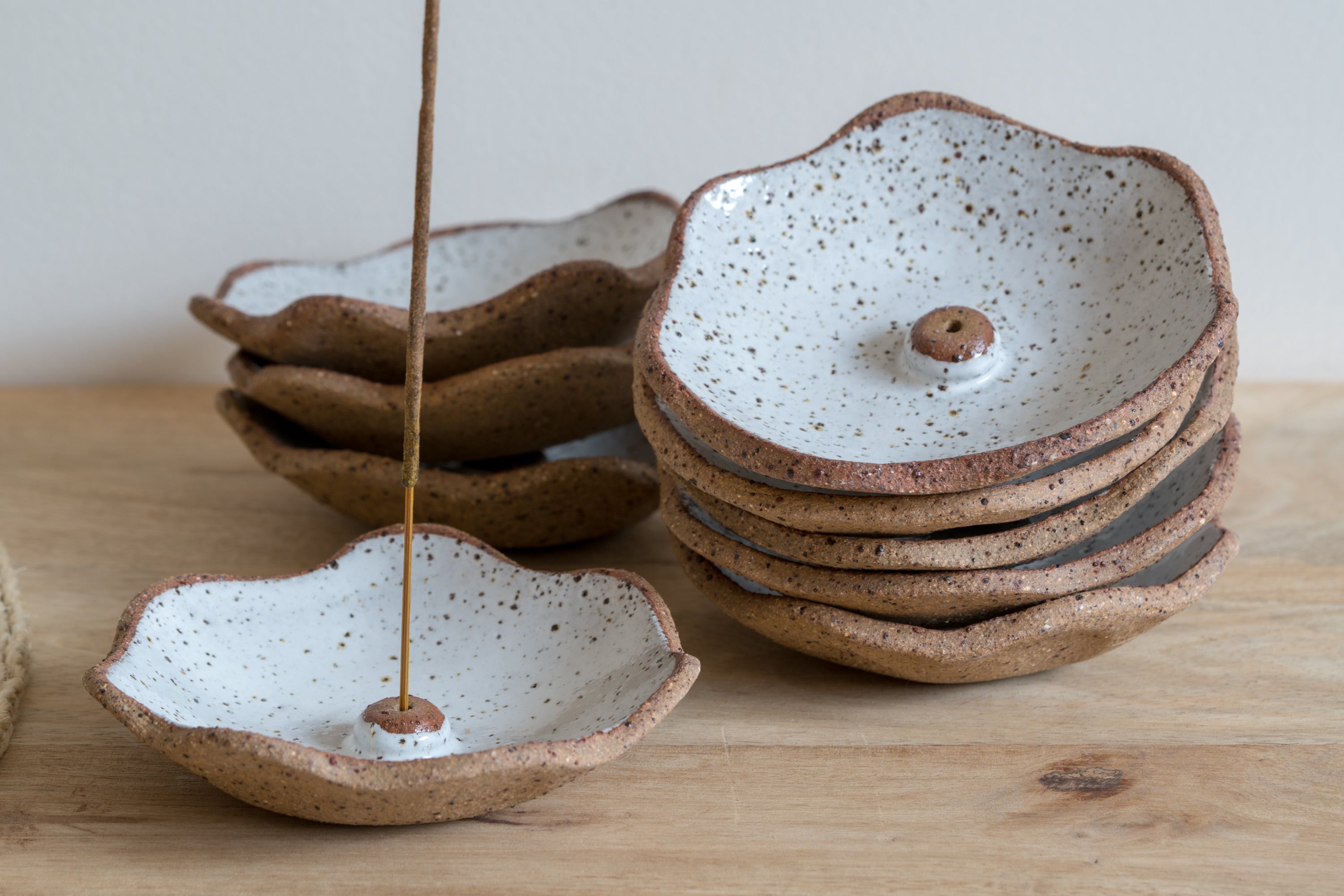 Cinnamon incense holder