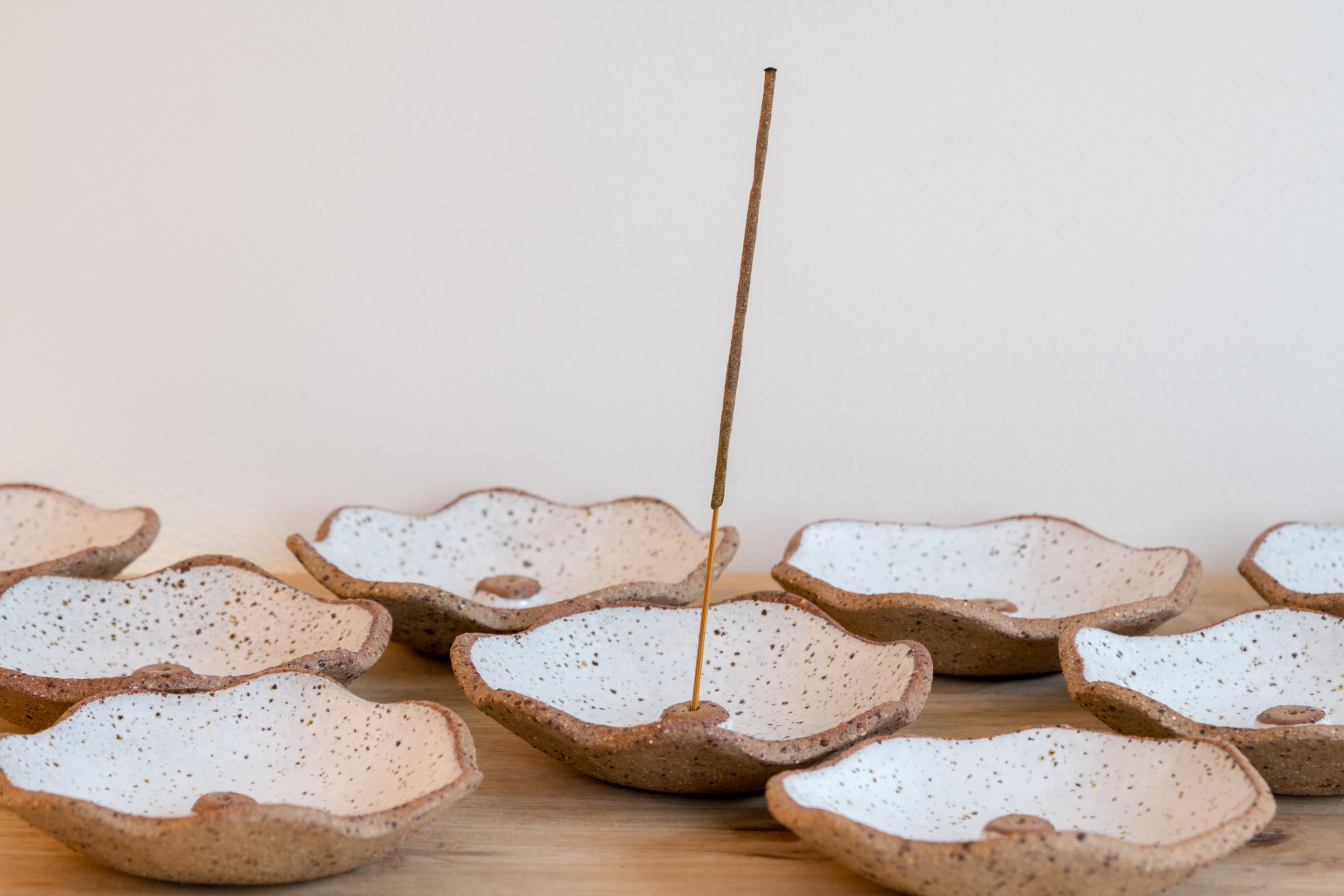 Cinnamon incense holder