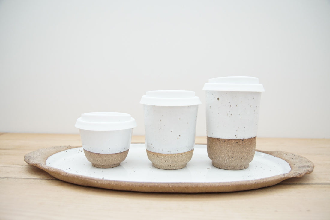 12oz Speckle go cup