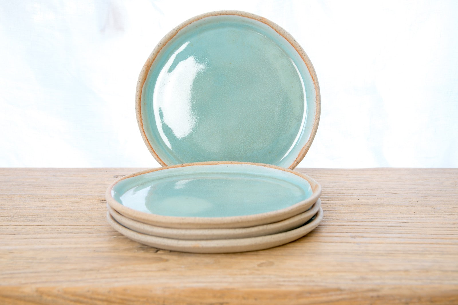 Dinner plate - ocean mist