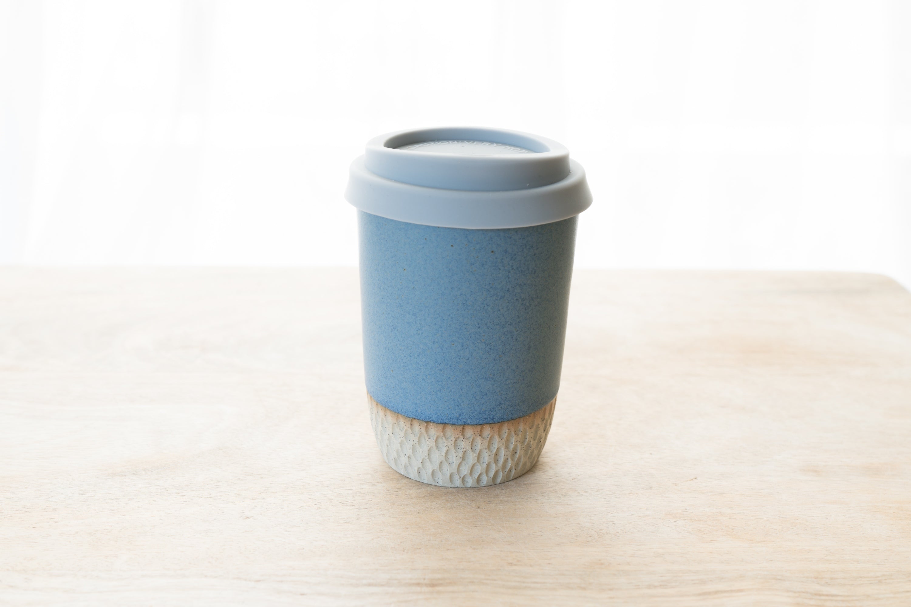 8oz Go cup in natural honeycomb