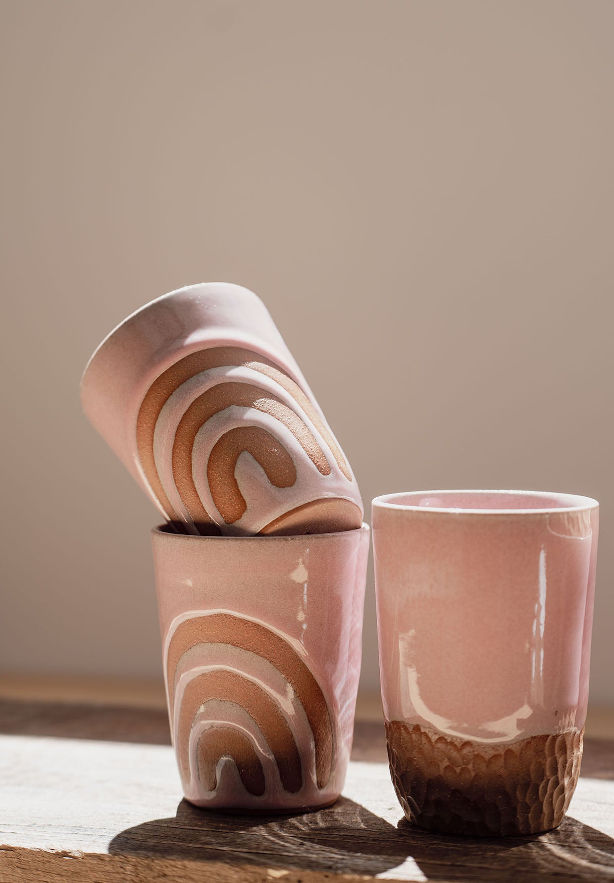 Rainbow keeper cups
