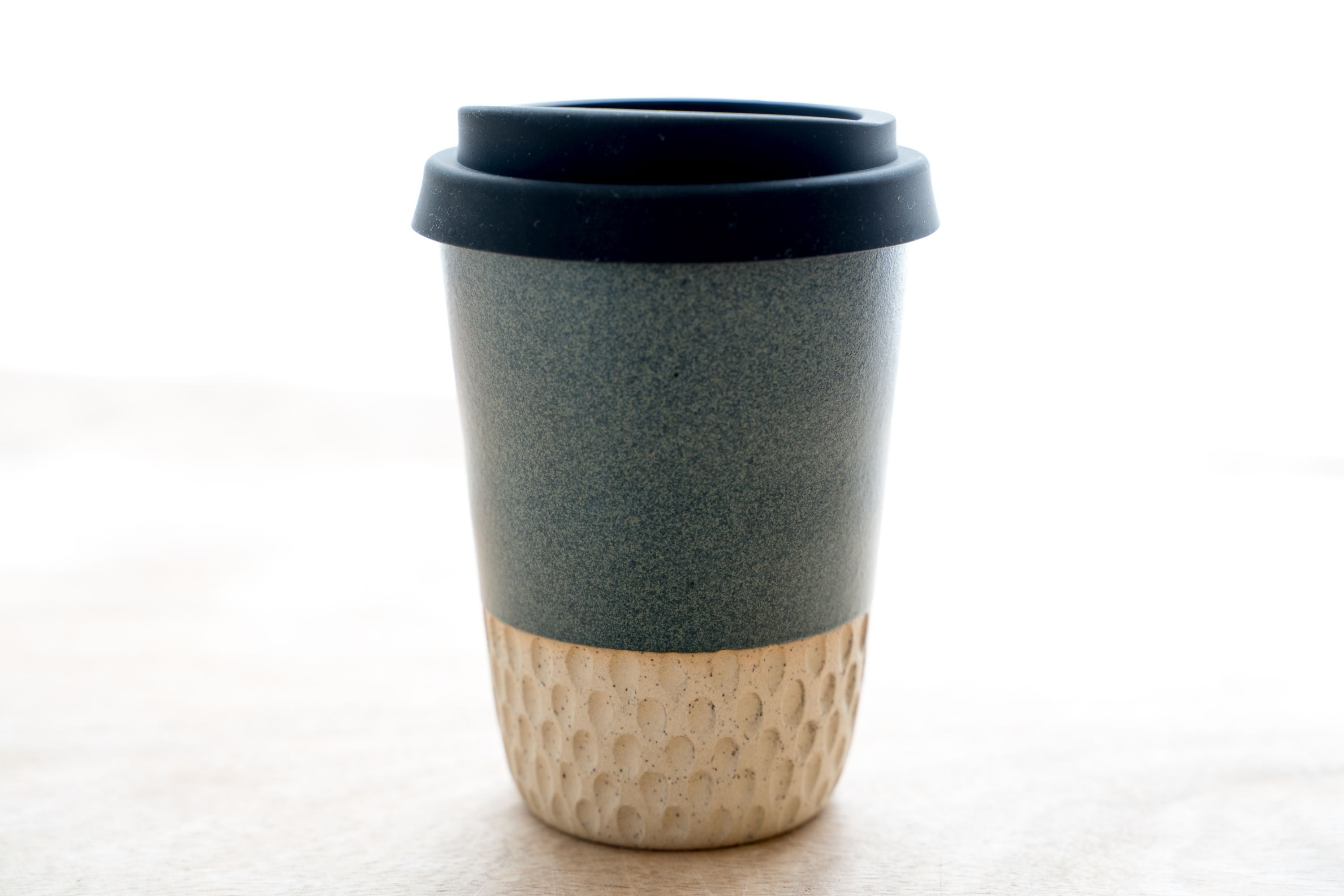 12oz Go cup in natural honeycomb