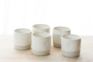 Thali dimpled handle-less mug