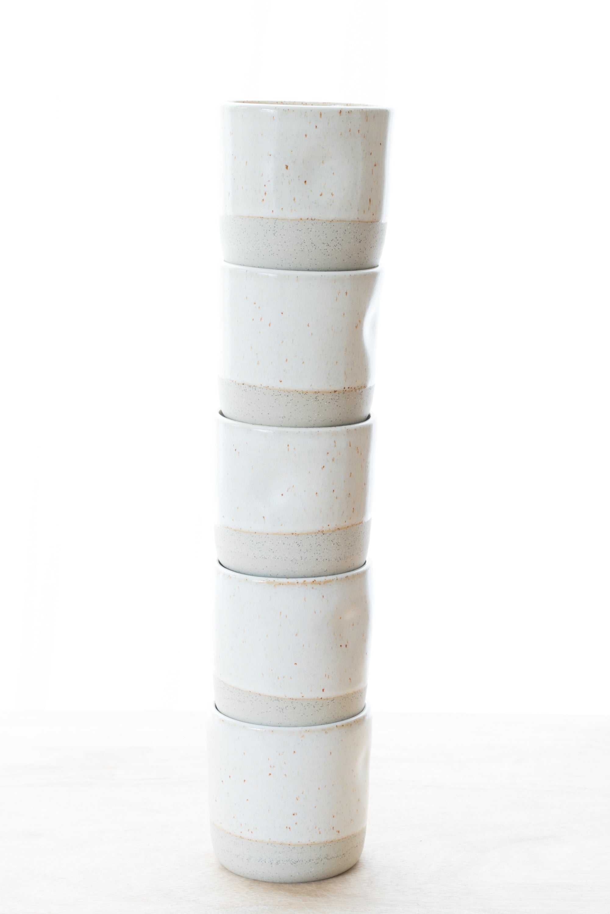 Thali dimpled handle-less mug