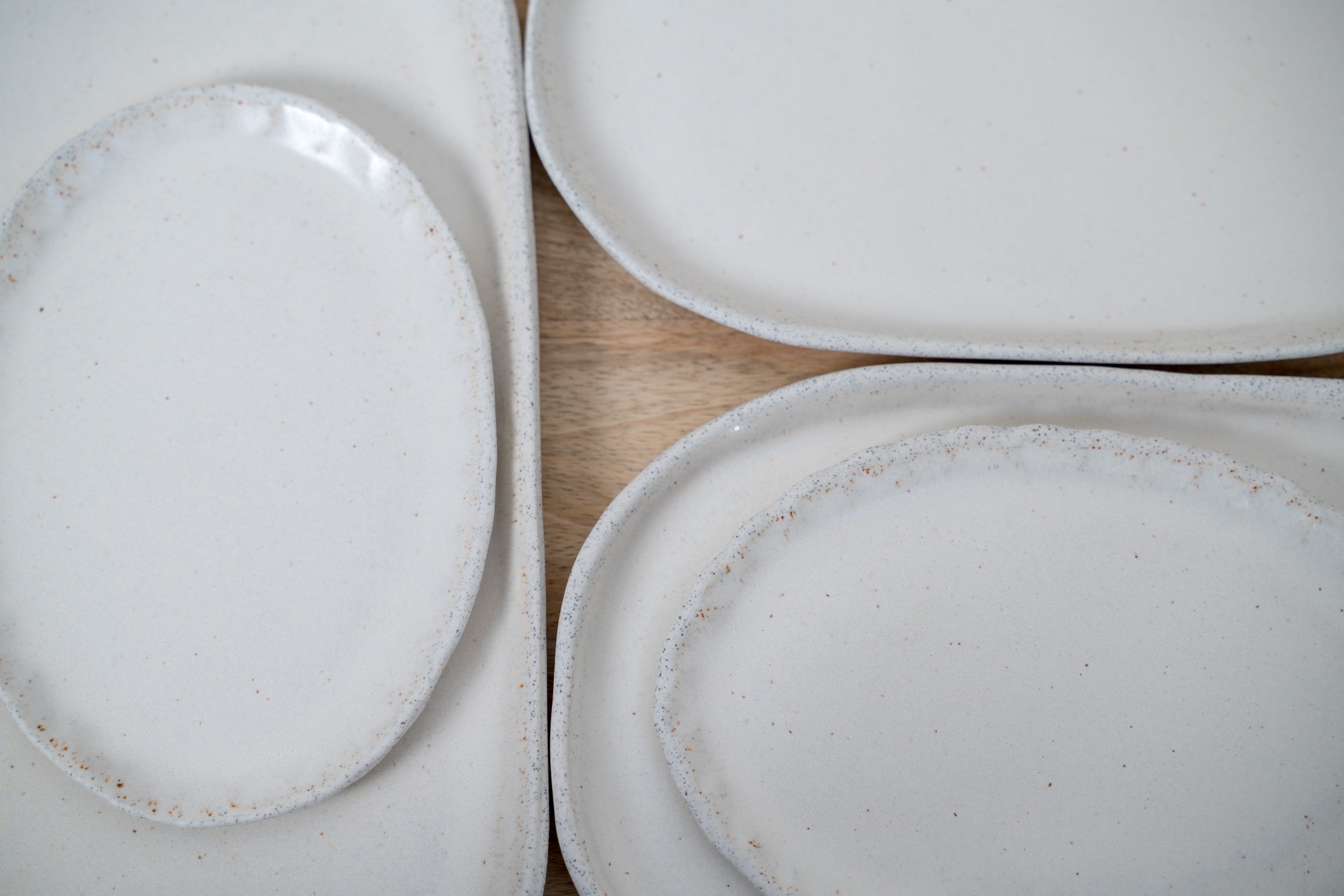 Vanilla cream rectangle platter