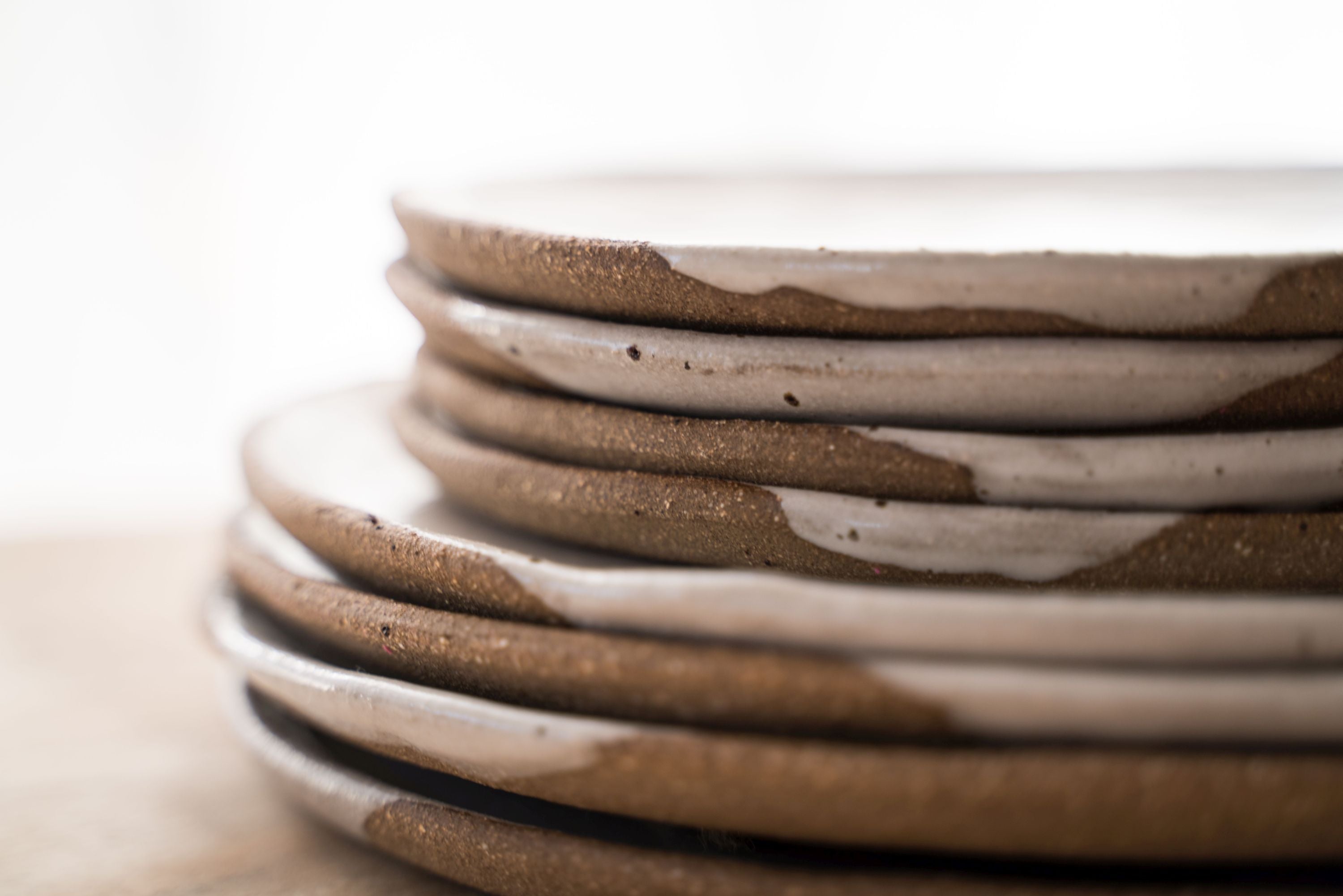 Spilt milk side plate