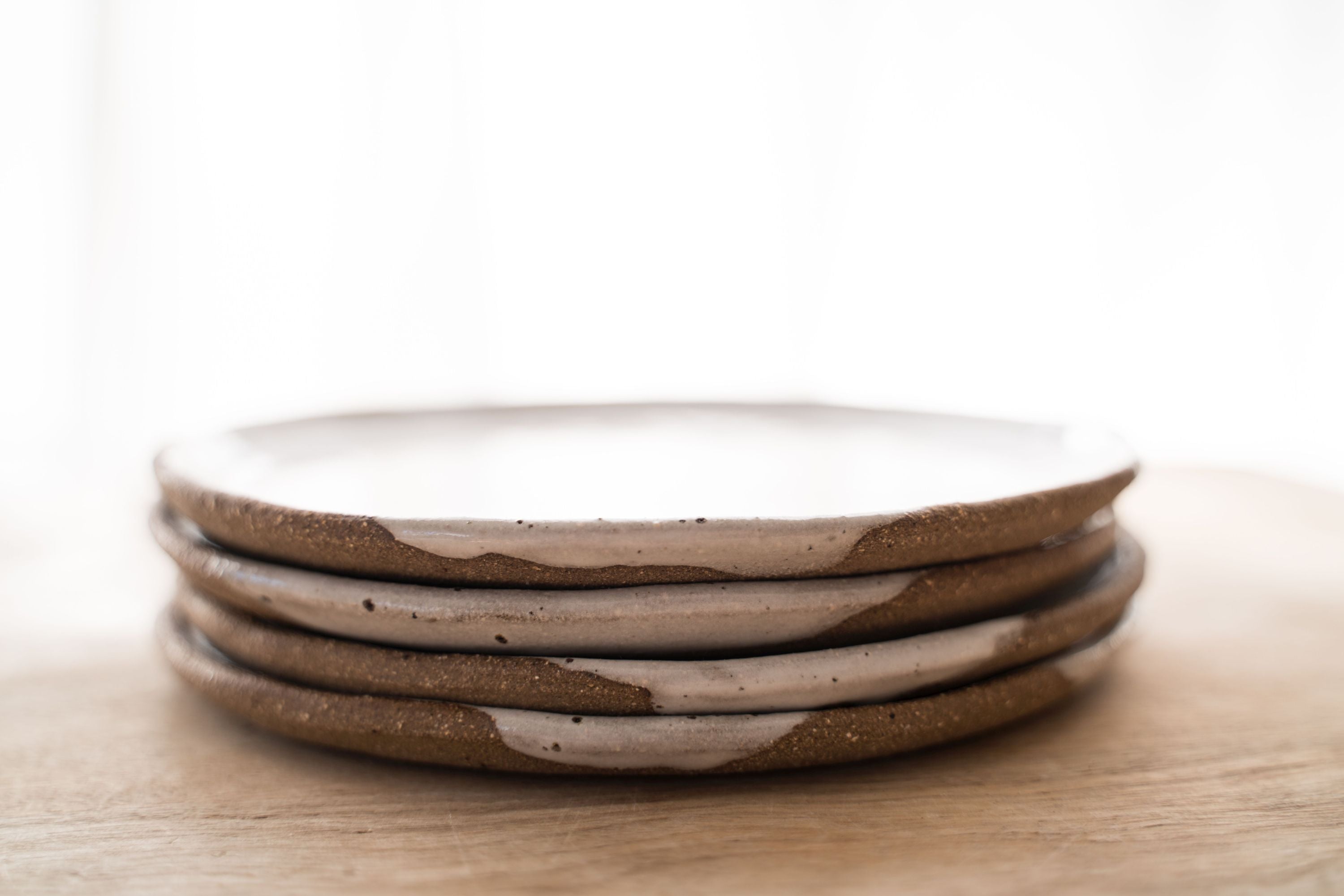 Spilt milk side plate