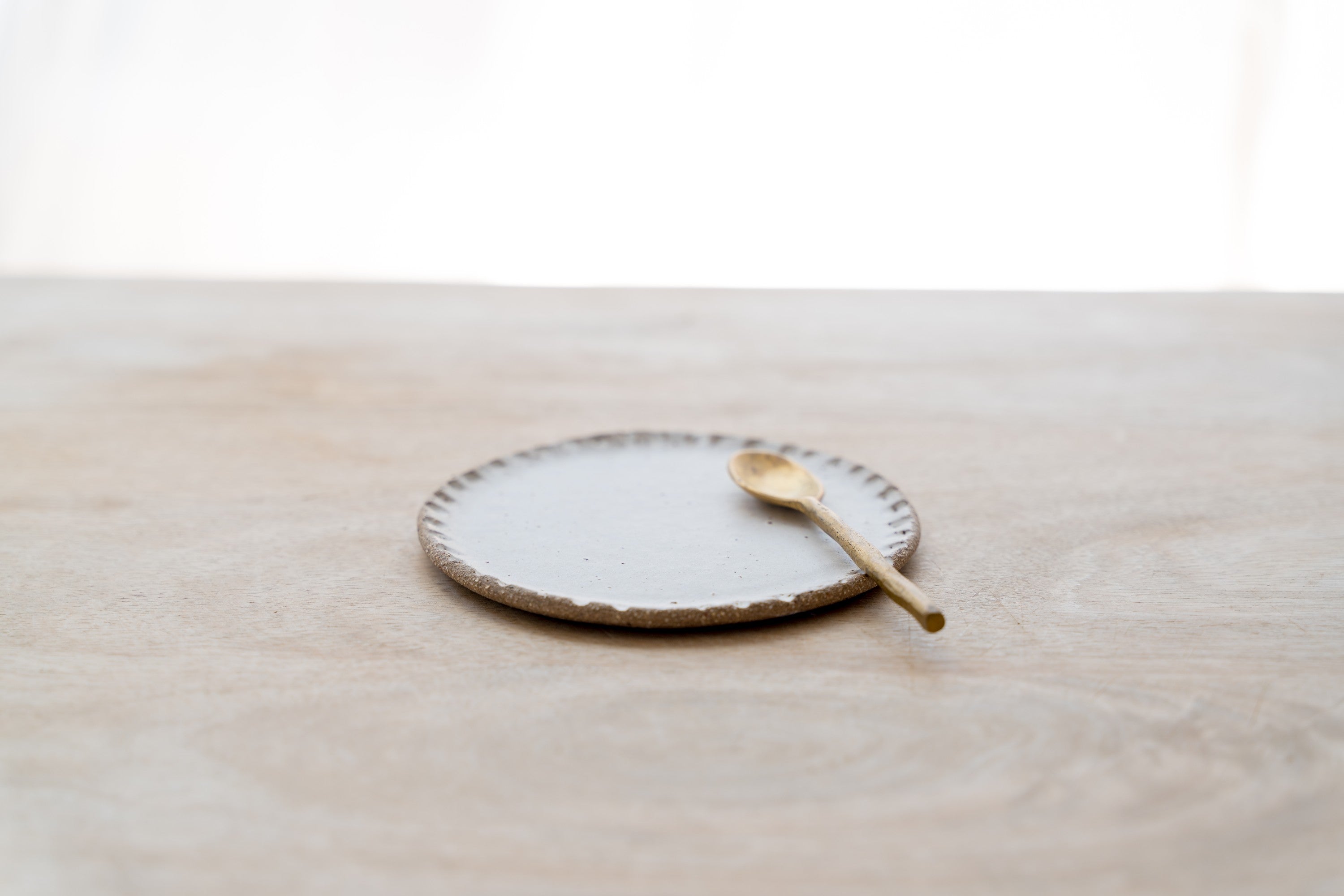 Cinnamon coaster/saucer