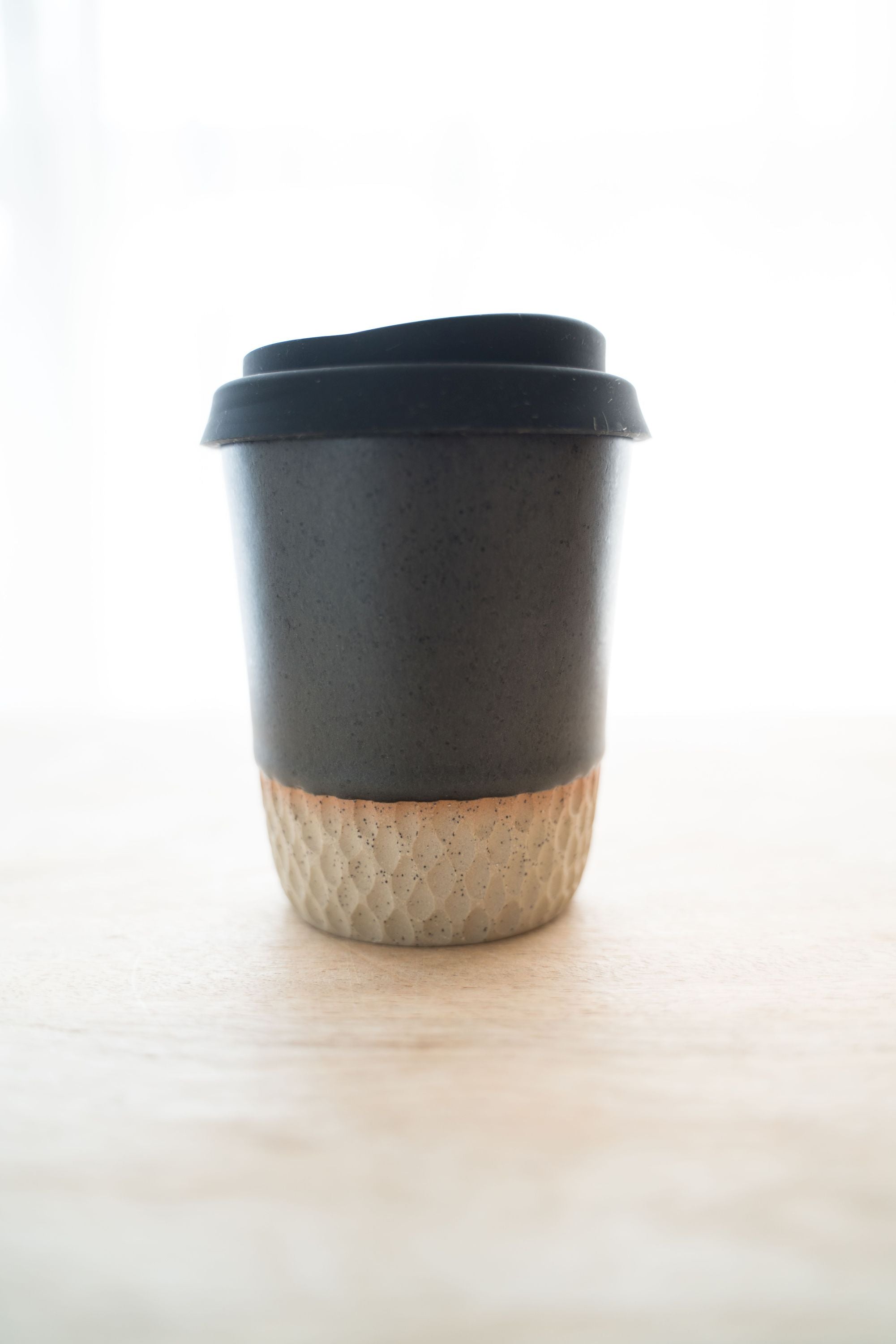 8oz Go cup in natural honeycomb