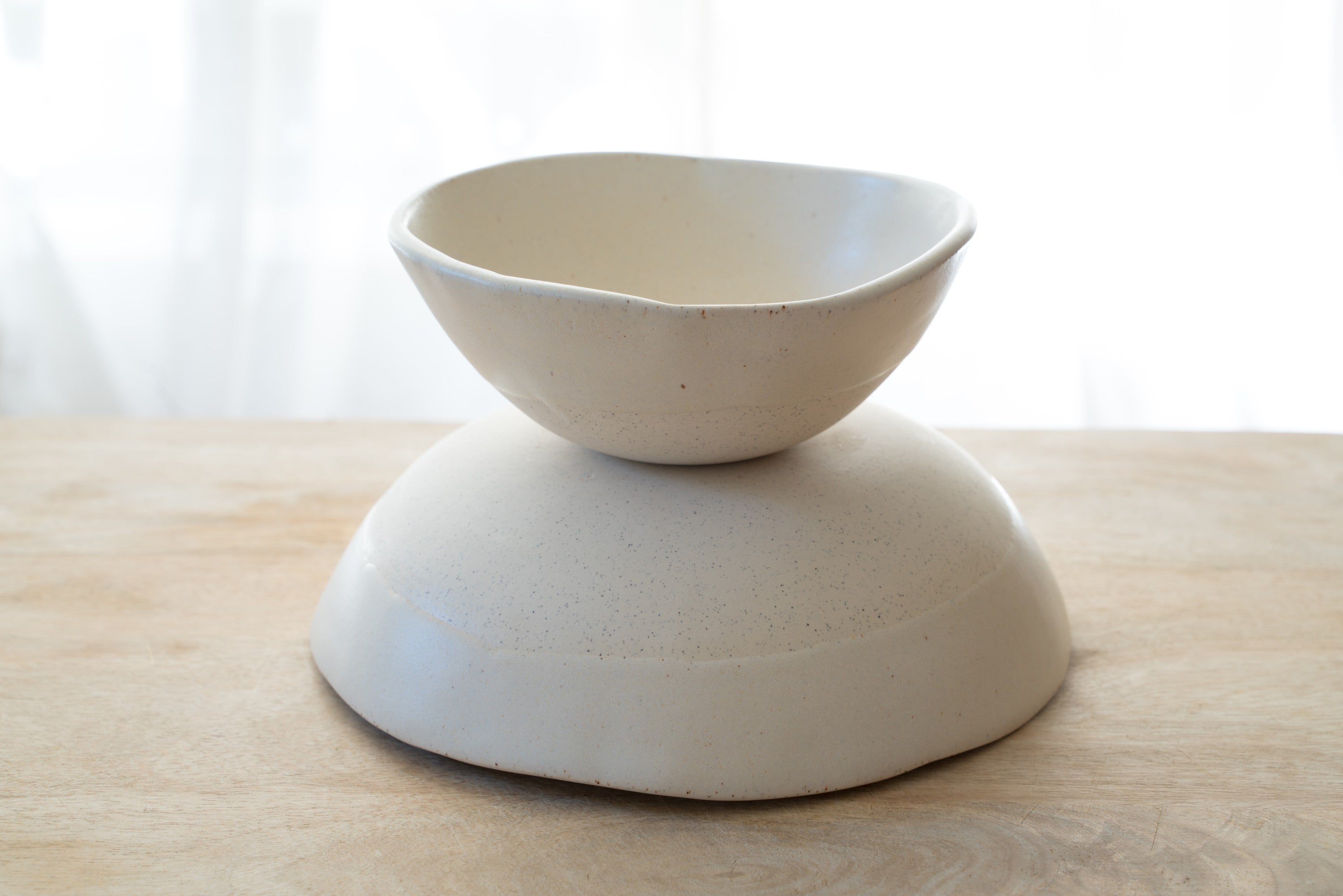 Vanilla cream pasta bowl
