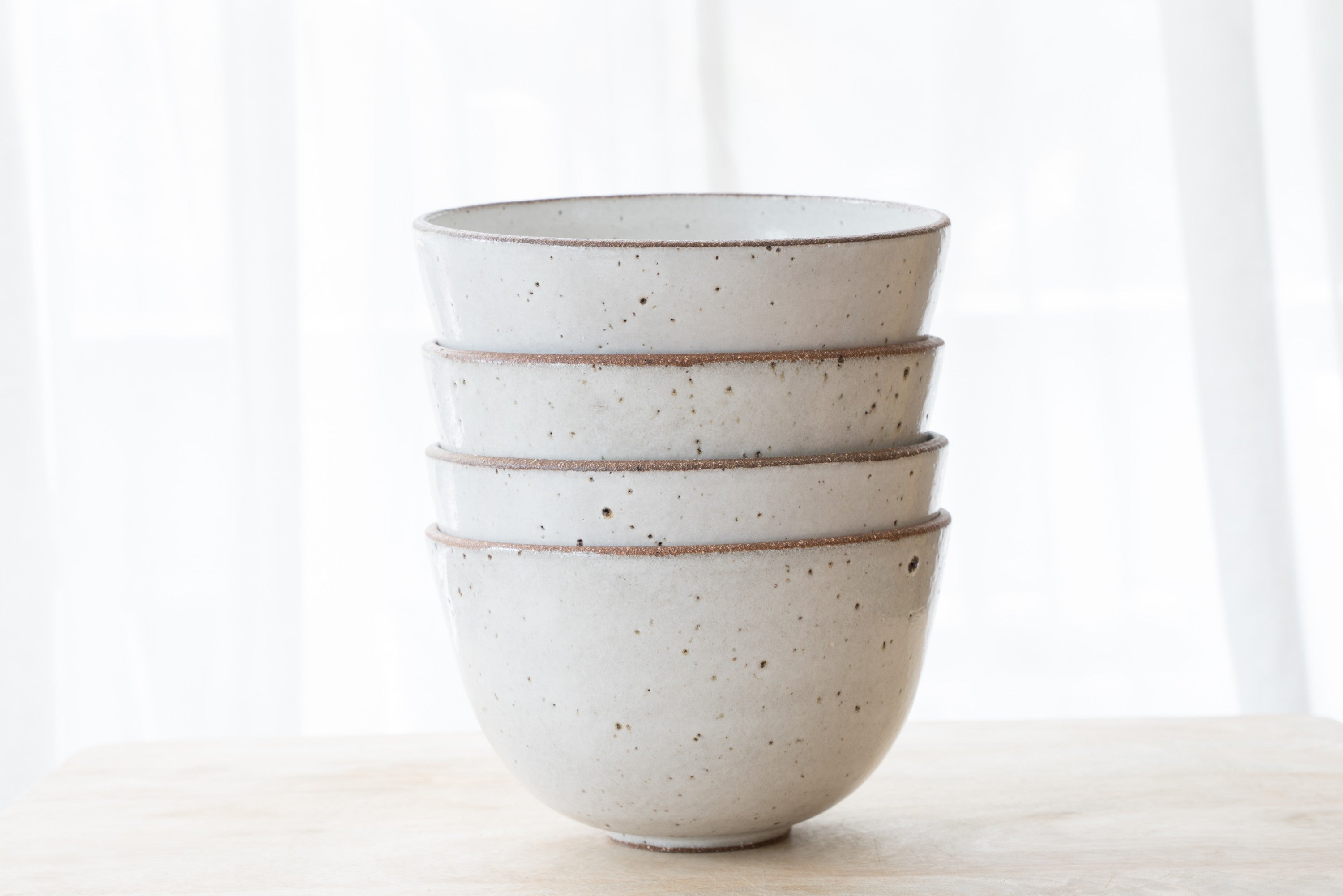 Rustic noodle bowl