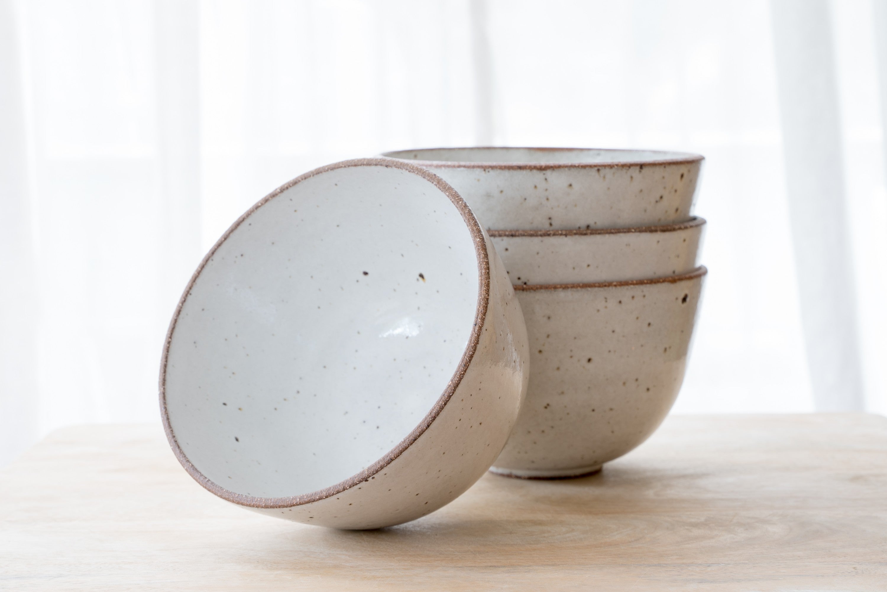 Rustic noodle bowl