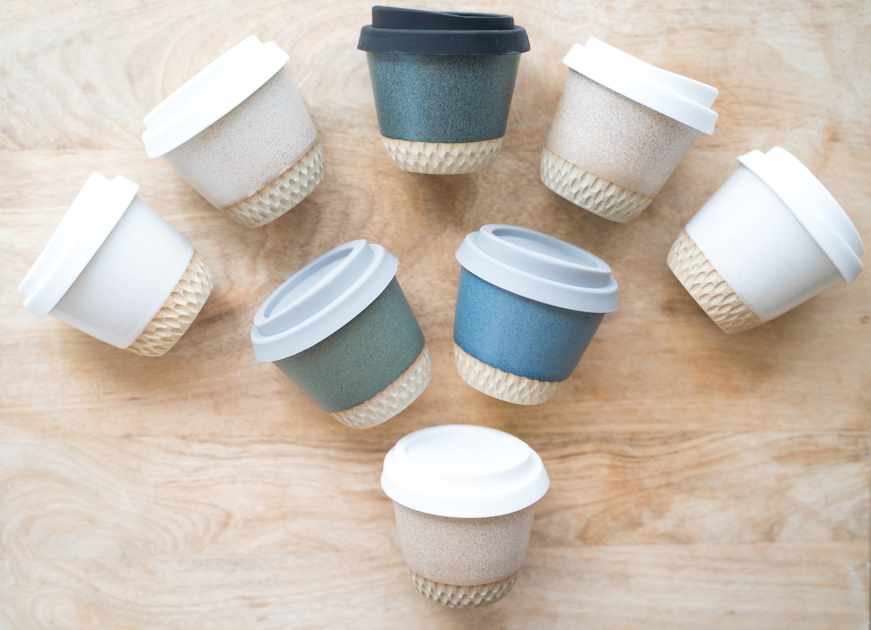 4oz Go Cup in natural honeycomb