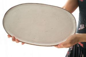 Long oval platter