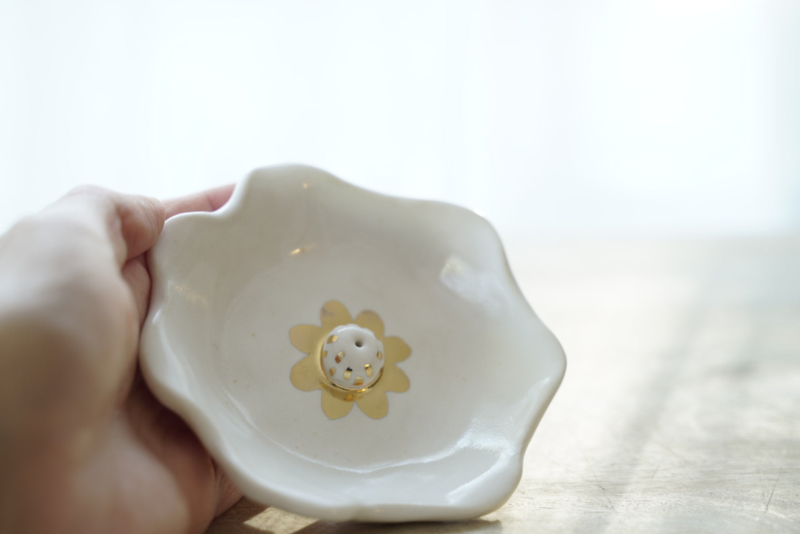 Sunlit Incense burner