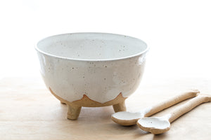 Salad bowl with feet - SALE