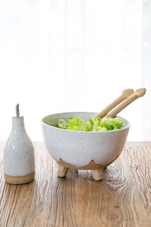 Salad bowl with feet - SALE