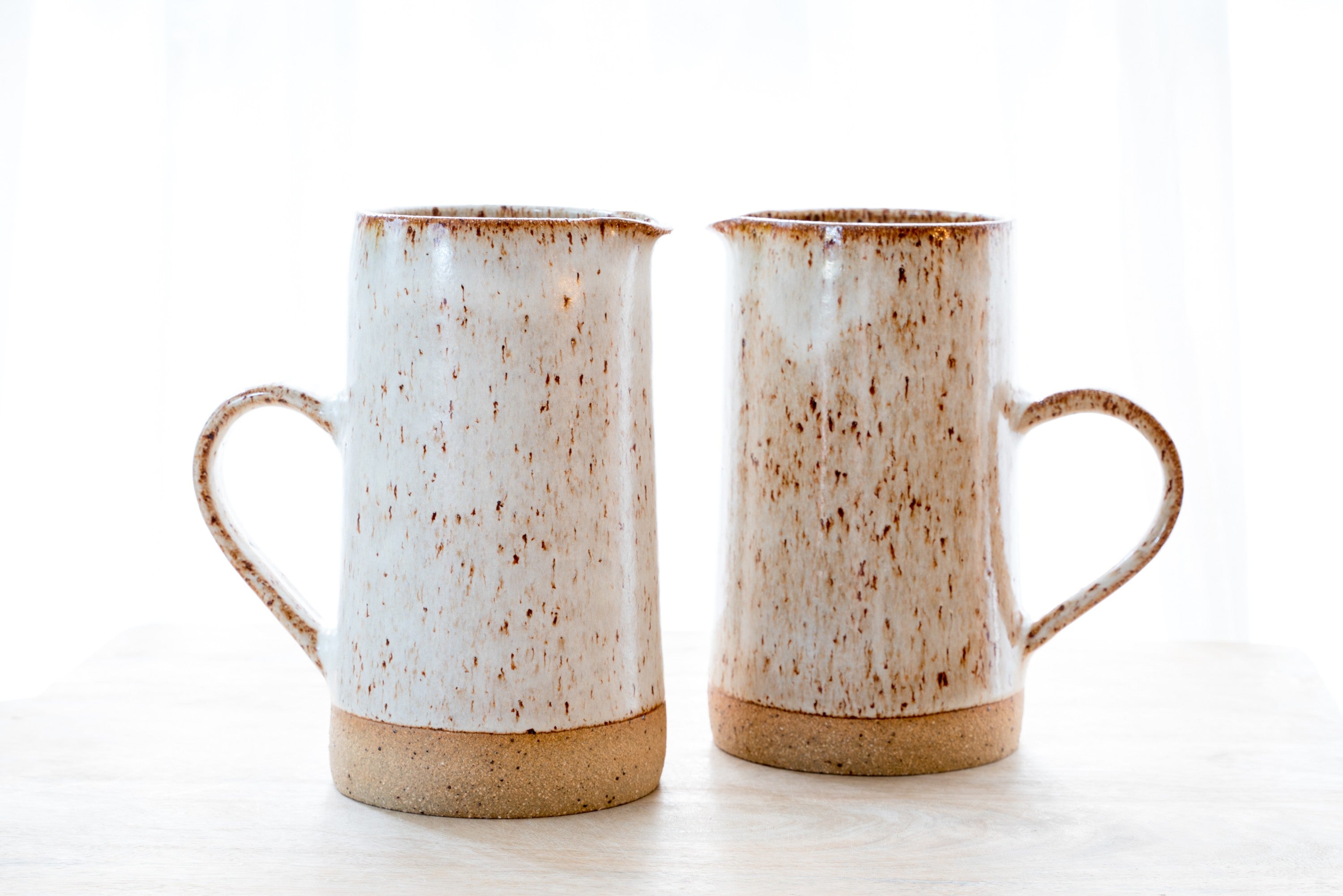 Burnt cinnamon water jug