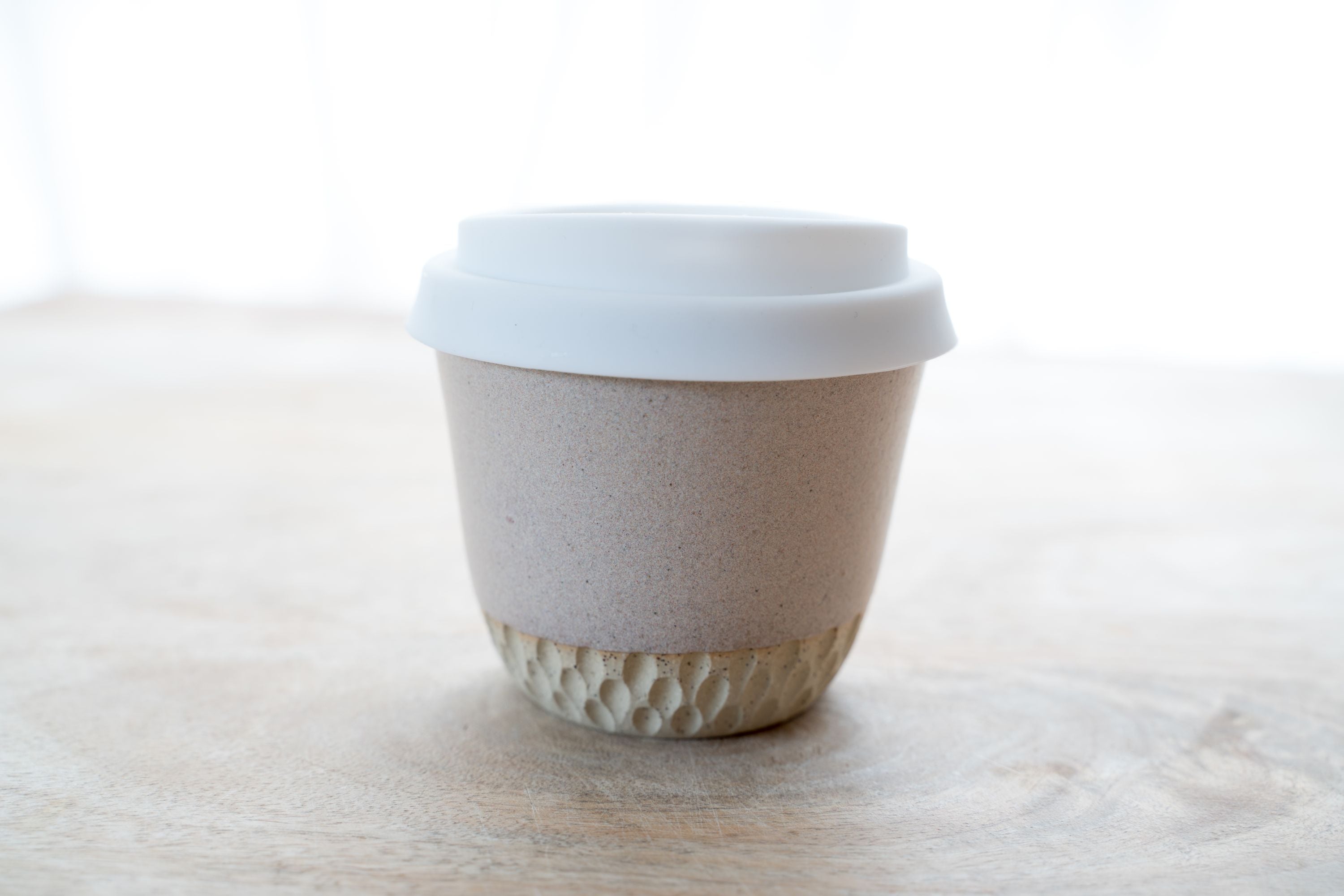 4oz Go Cup in natural honeycomb
