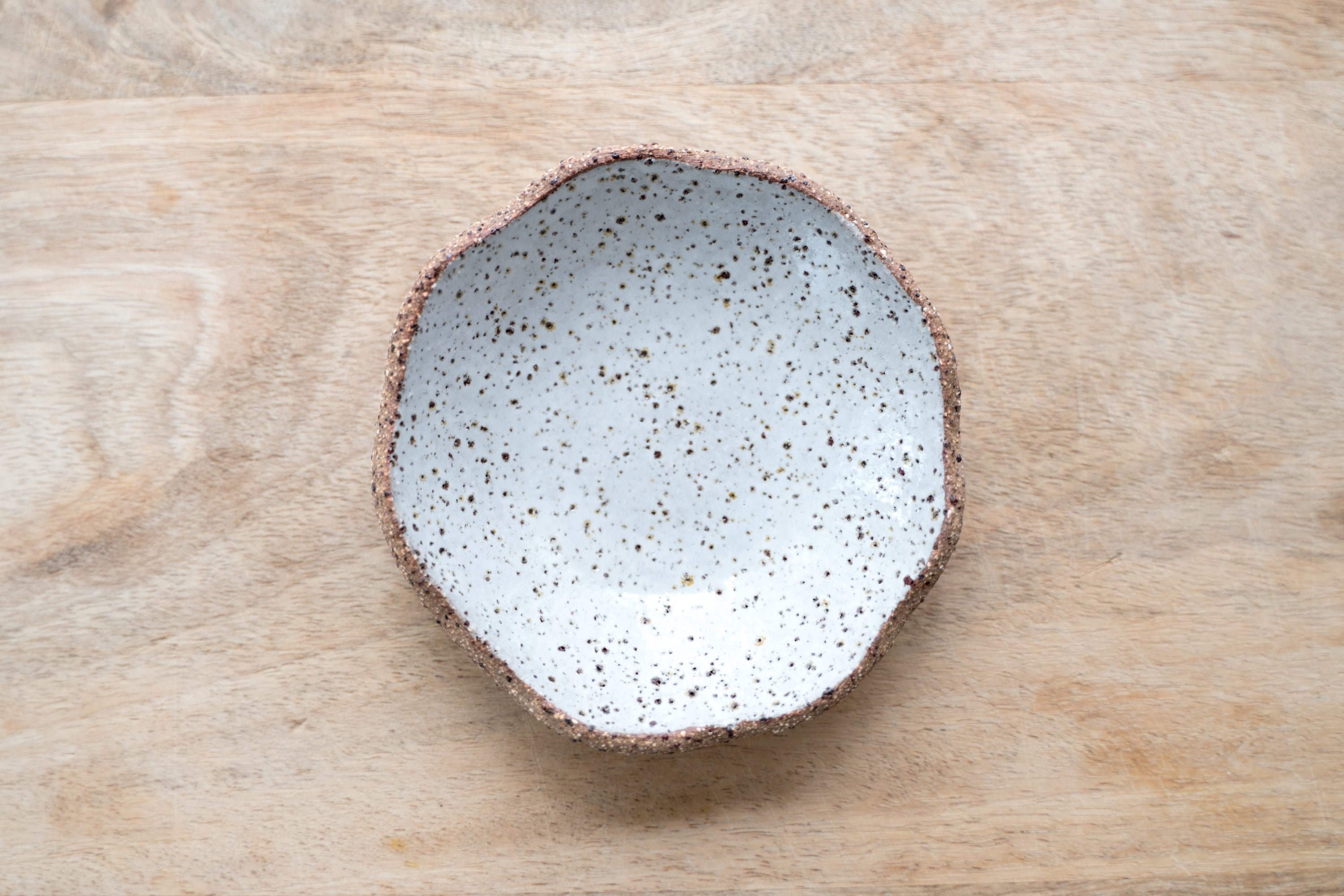 Cinnamon toast platter and flower bowl set