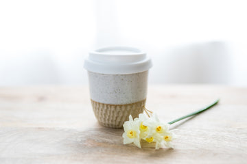 6oz Go cup in natural honeycomb