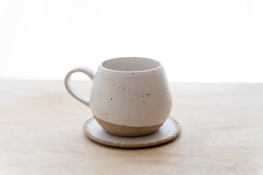 Cinnamon coaster/saucer