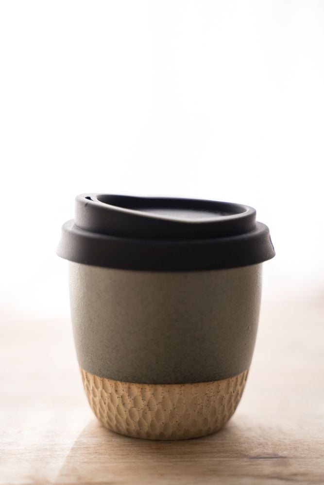 6oz Go cup in natural honeycomb